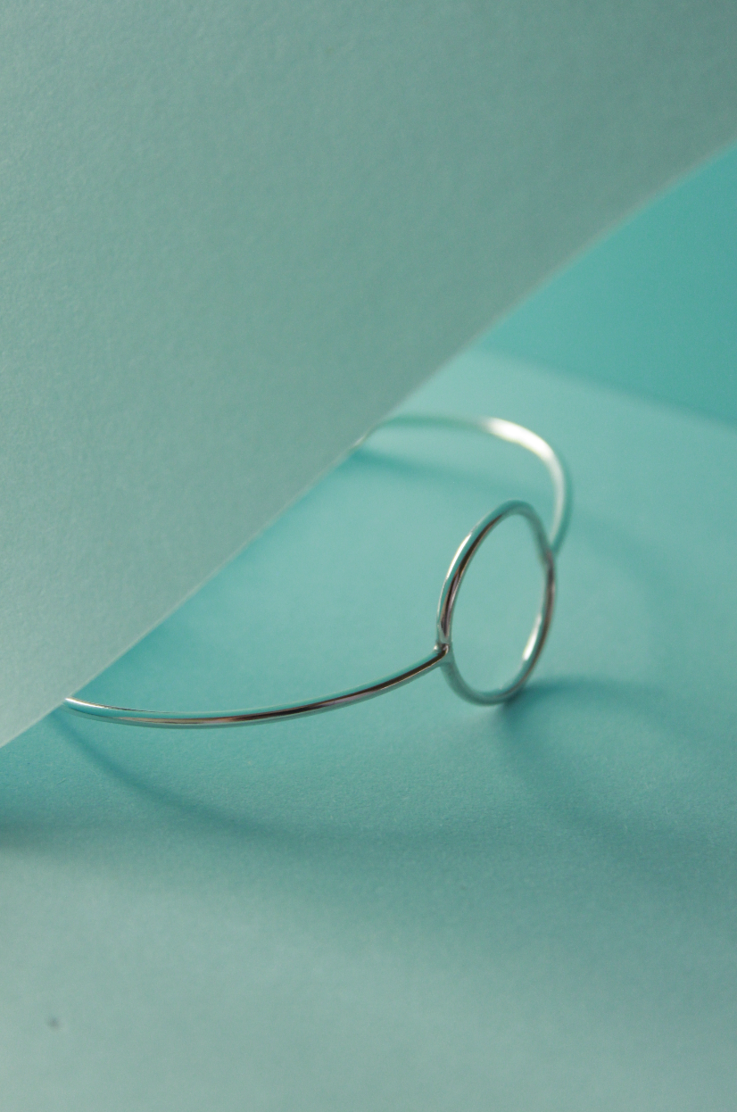 Armband Round | Rondje zilver