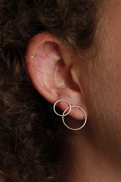 Ohrring Bubble | Minimalistischer Eyecatcher
