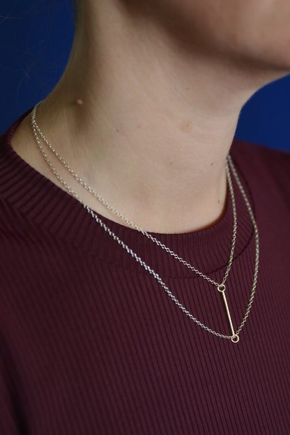 Inbetween Necklace | Silver Beauty