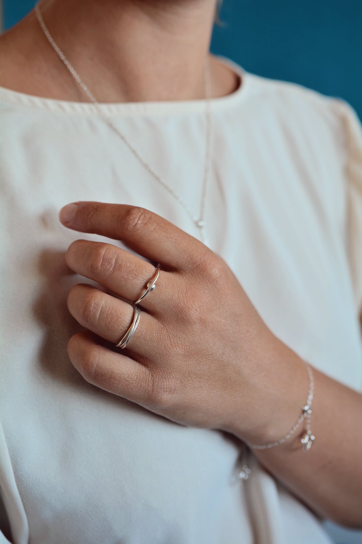 Ring Inner Dot | Zilveren special effect