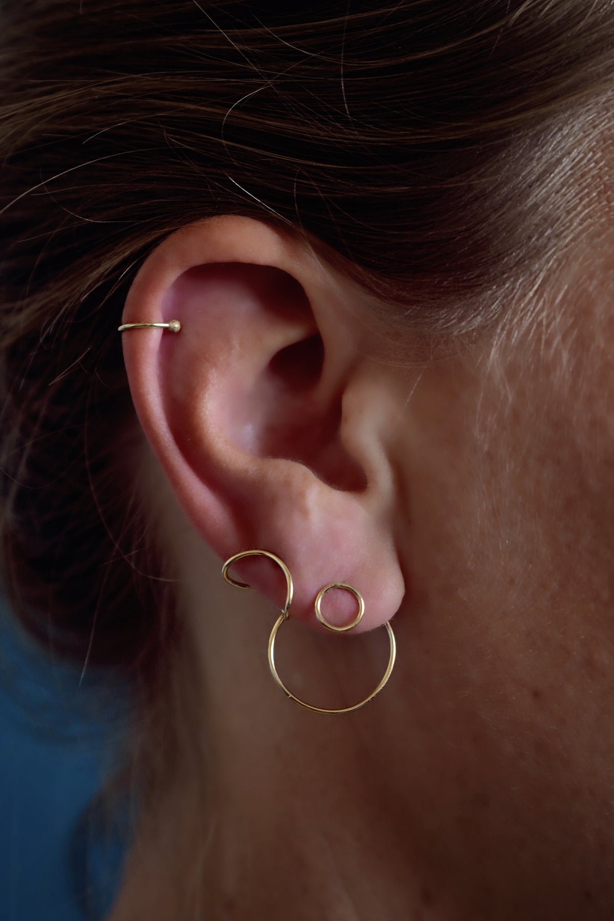 Oorbel Atmos | Met coole twist en handgemaakt