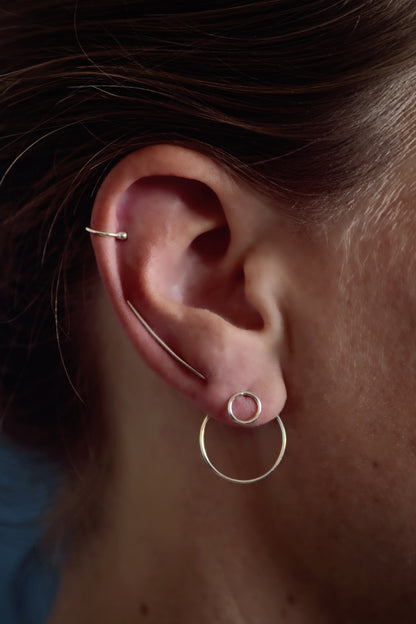 Ohrring Bogen | Handgemachter Bestseller mit coolem Twist!