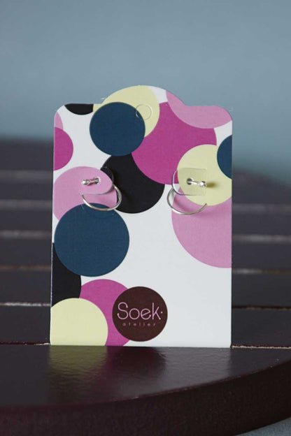 Setje Oorbel Clear Small | Catchy Clear