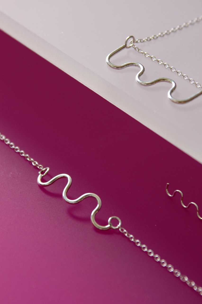 Wiggle Bracelet | Silver Party