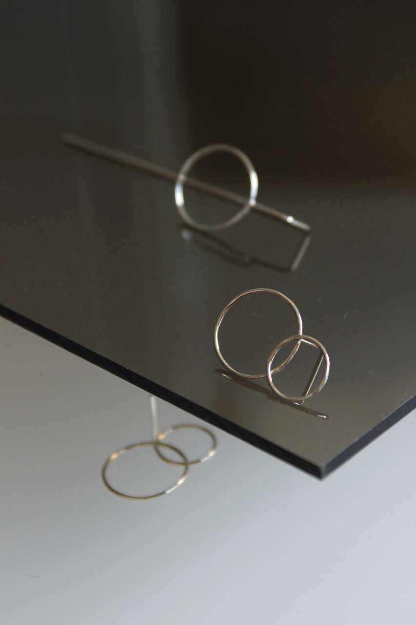 Ohrring Bubble | Minimalistischer Eyecatcher