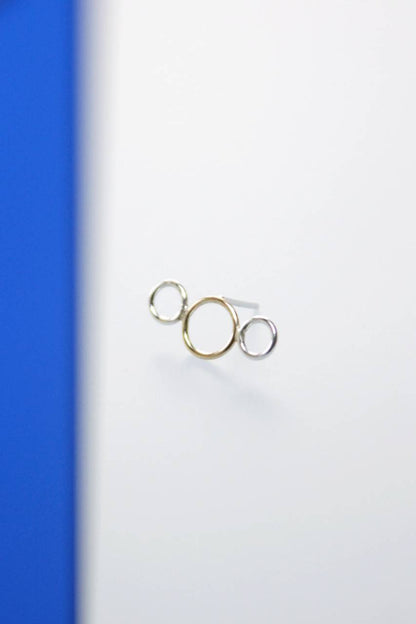 Giftset Nova - 3 oorbellen | Goud en Zilver | Handgemaakte oorbellen bundel